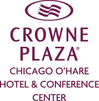 crowne plaza chicago parking hare ord conference hotel center airport logo